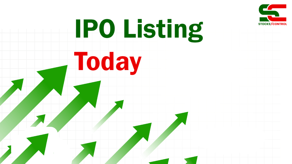 New ipo listing today